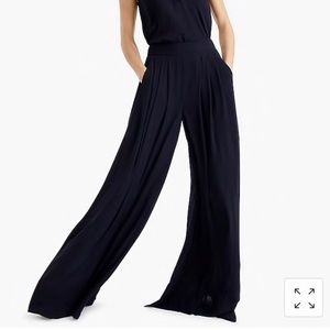 J Crew Collection Wide Leg Pants